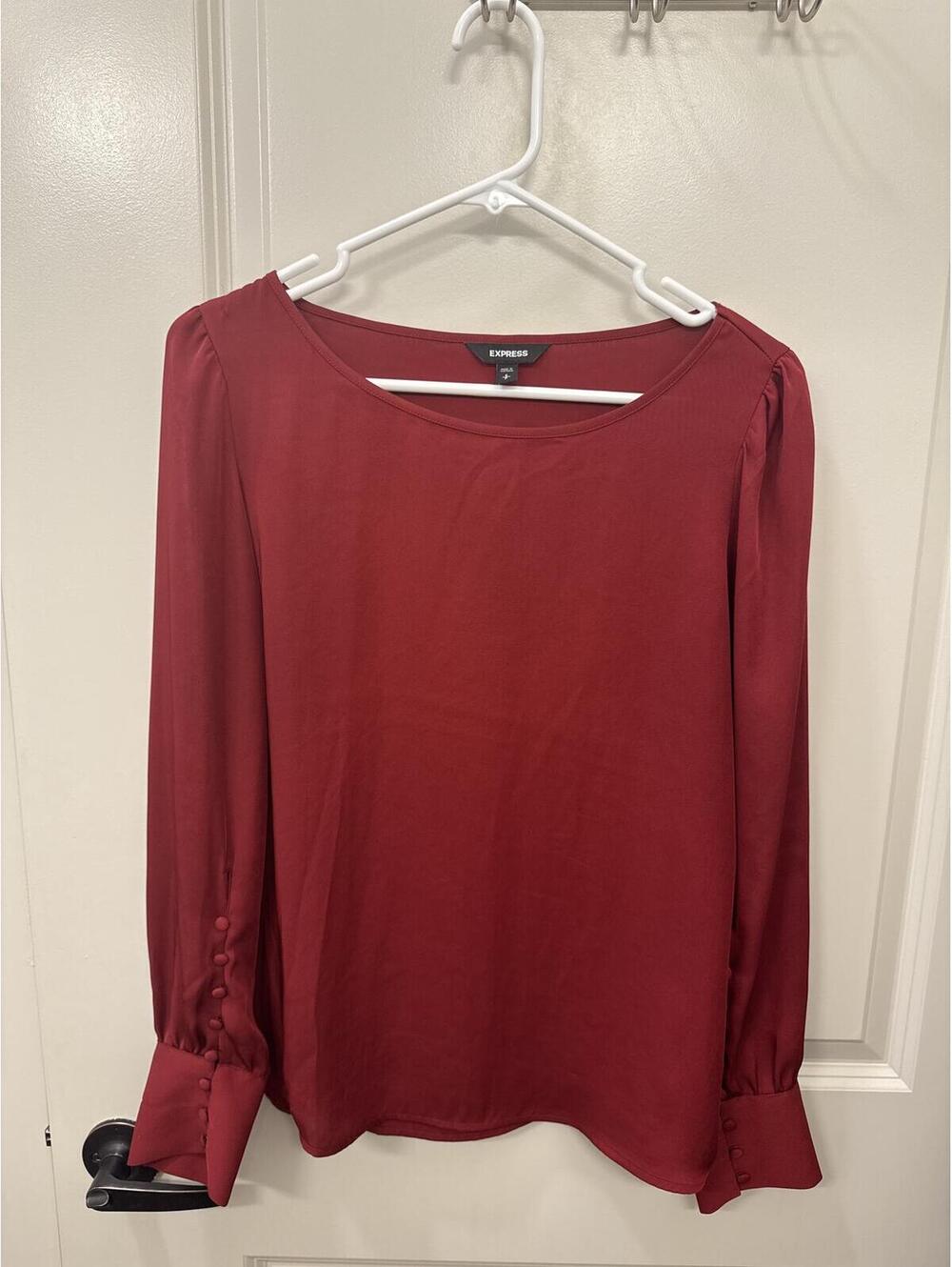 Express Red Blouse